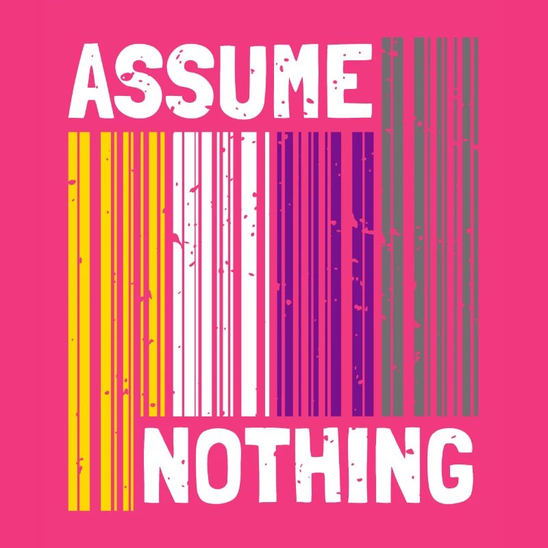 Nonbinary I LGBT Pride I Flag Barcode I Assume