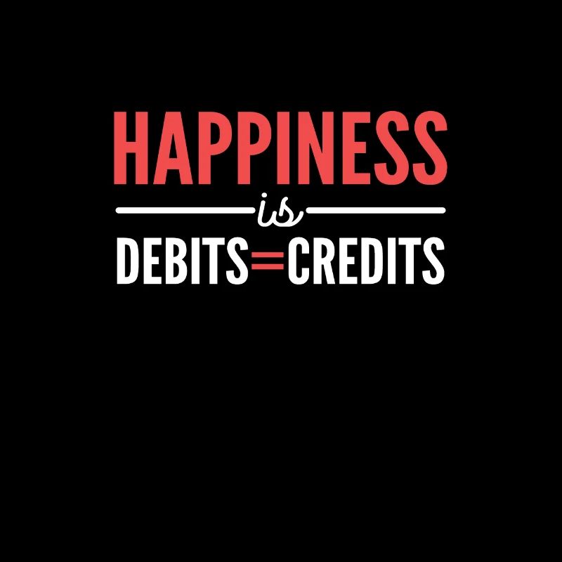 Happiness is should = have. Bookkeeping