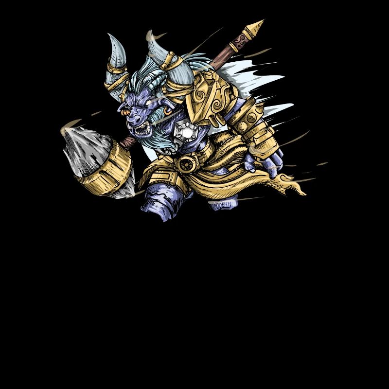 Minotaur I Mythical creature ancient Greece motif