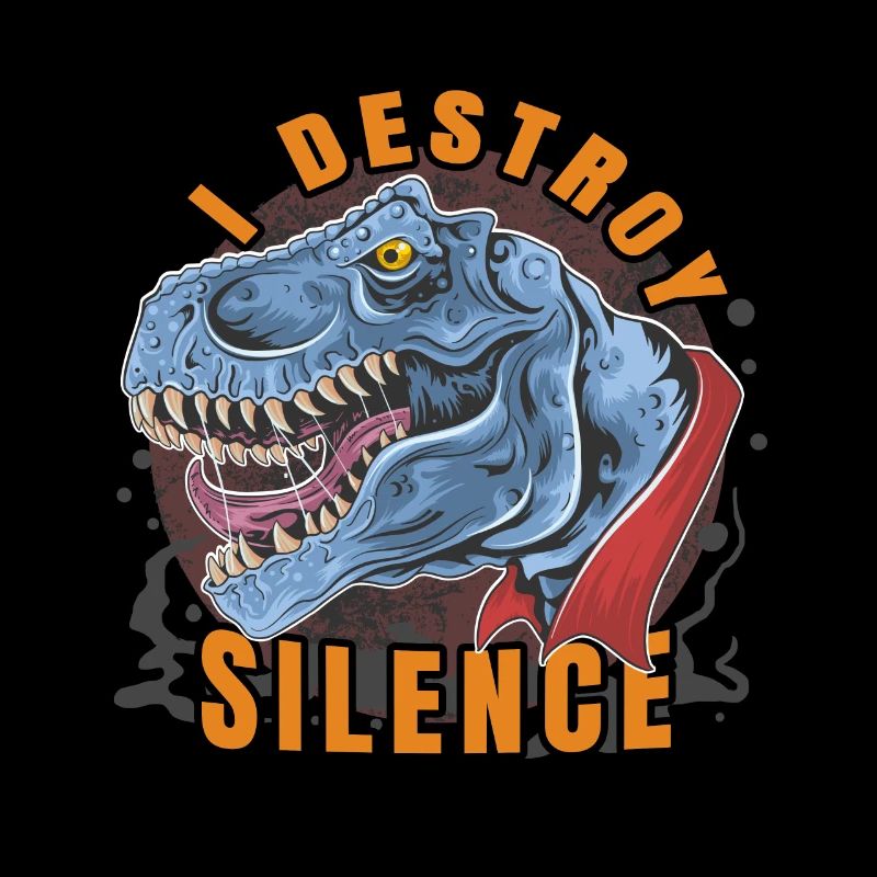 I Destroy Silence. I destroy silence and tranquility.