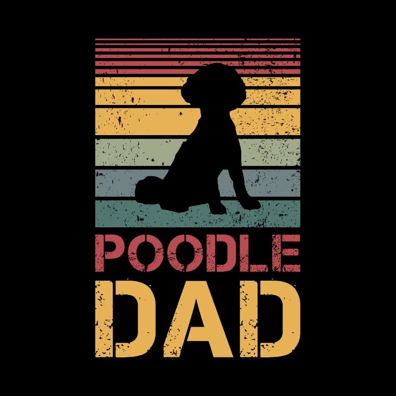 Caniche Papa Pudel