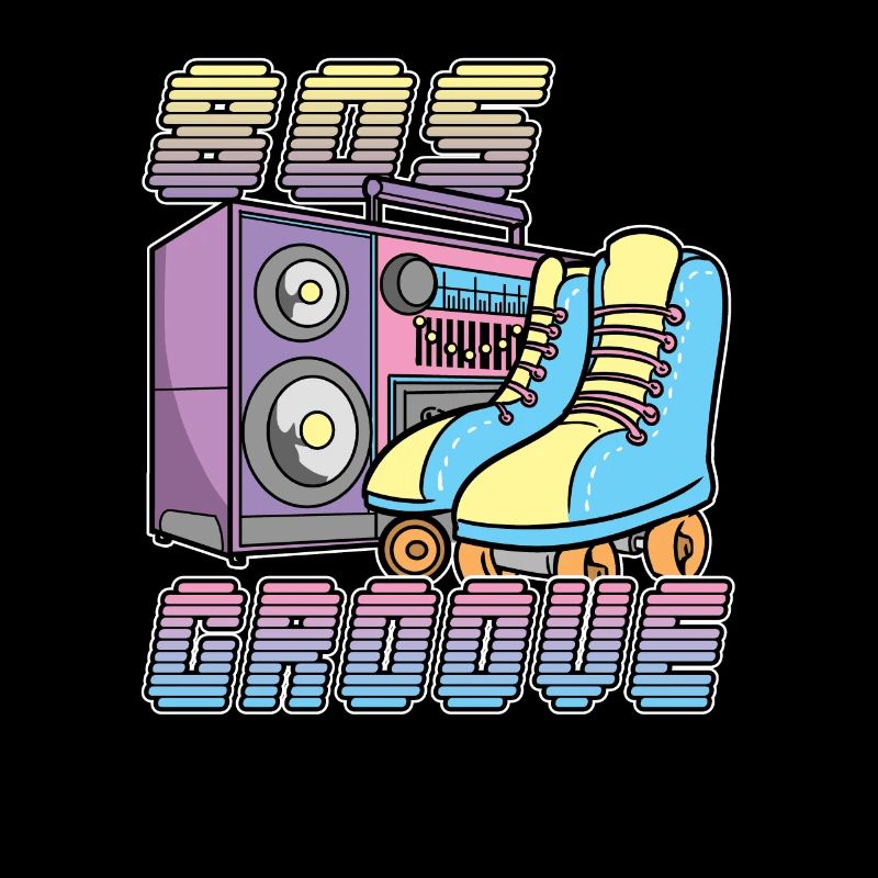 80s Groove Rollerdisco Rollerskates 80s Retro