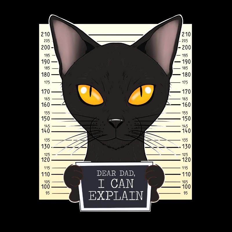 Bombay Cat Dad I Dear Dad I Can Explain I Bombay