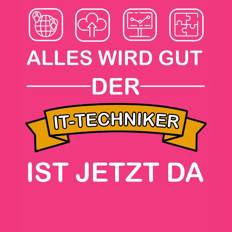 Alles wird gut der IT-Techniker ist jetzt da