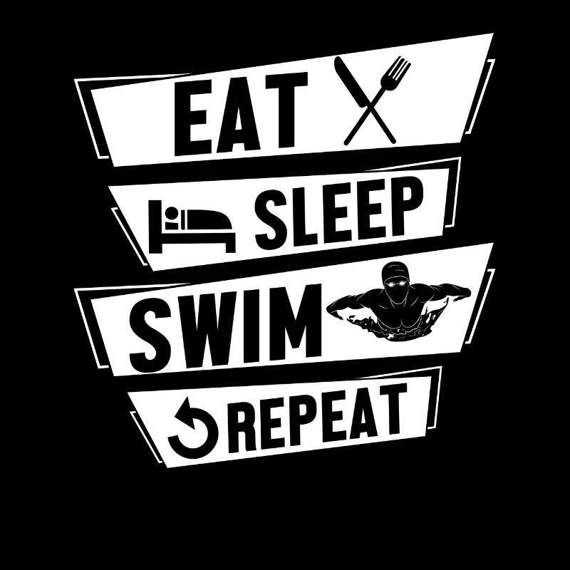 Nageurs Compétition Natation Eau Cadeau