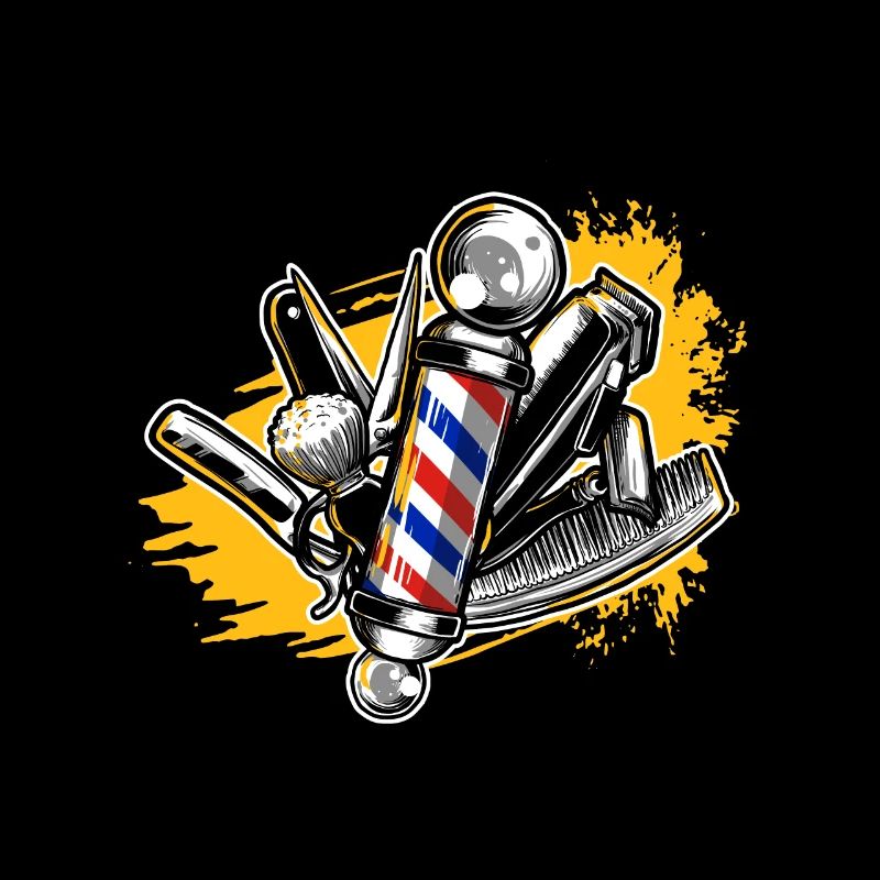 Accessoires de coiffeur Barber Barbershop Coupe de cheveux