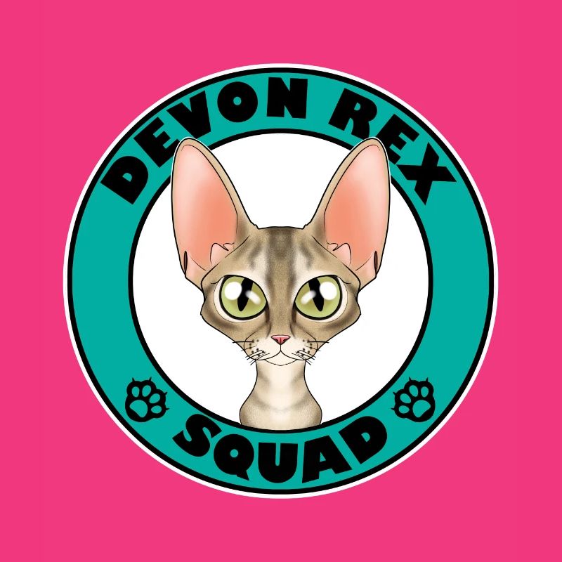 Devon Rex Squad I Cat Lover I Devon Rex Cat
