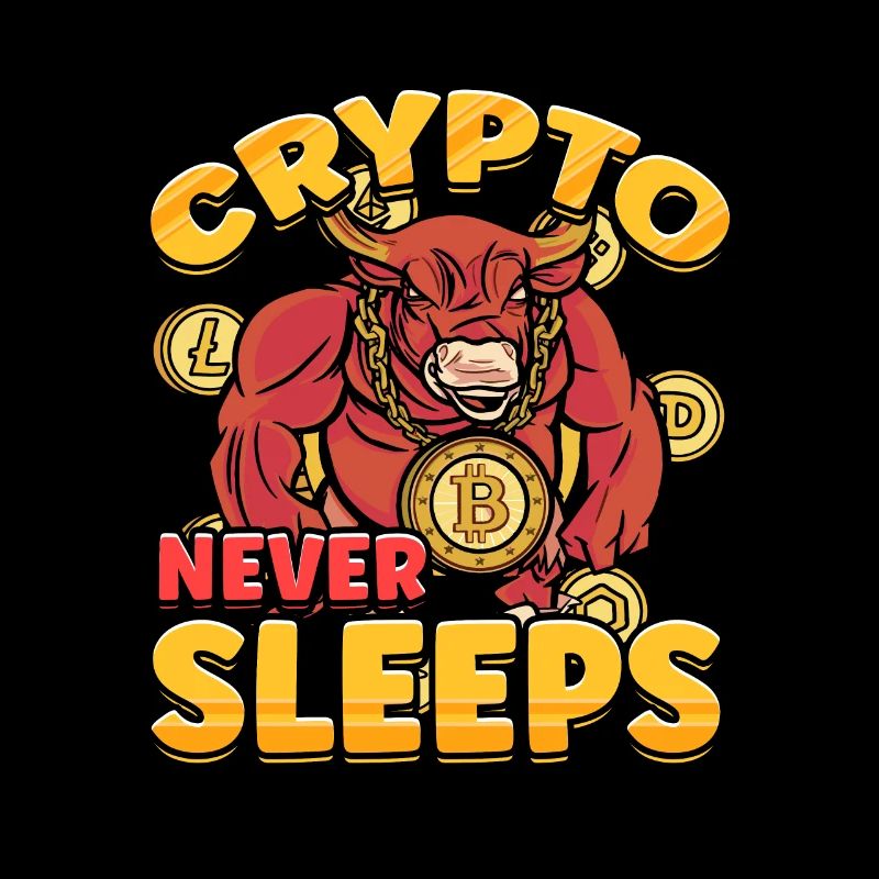 Crypto Never Sleeps Cryptocurrency BTC