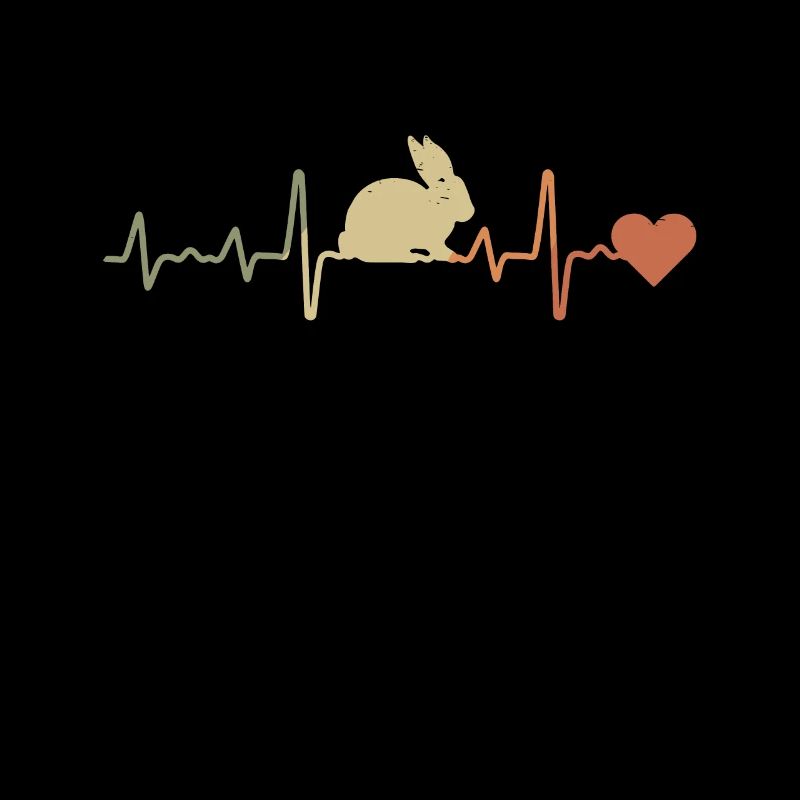 Rabbit Heartbeat Rabbit Easter Rabbit
