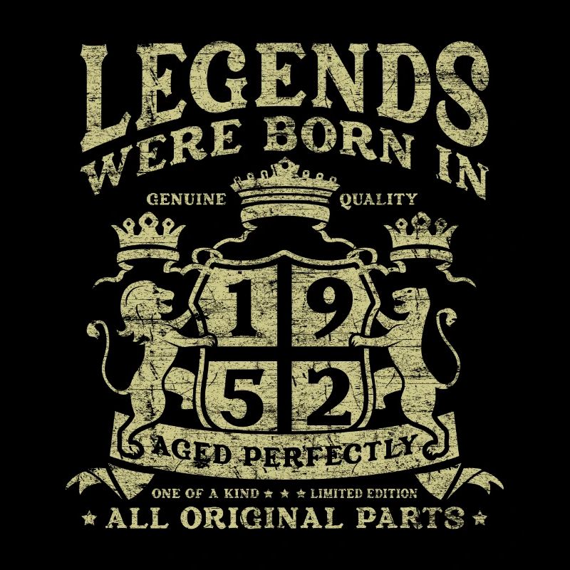 Legends Were Born In 1952