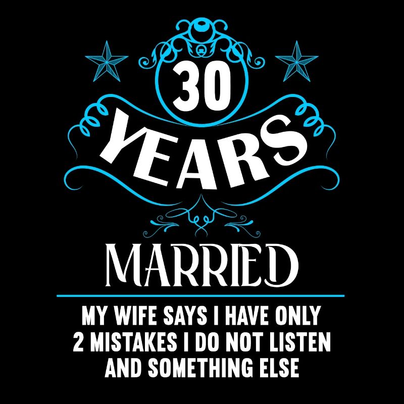30 Jahre verheiratet nur 2 Fehler 30.Hochzeitstag
