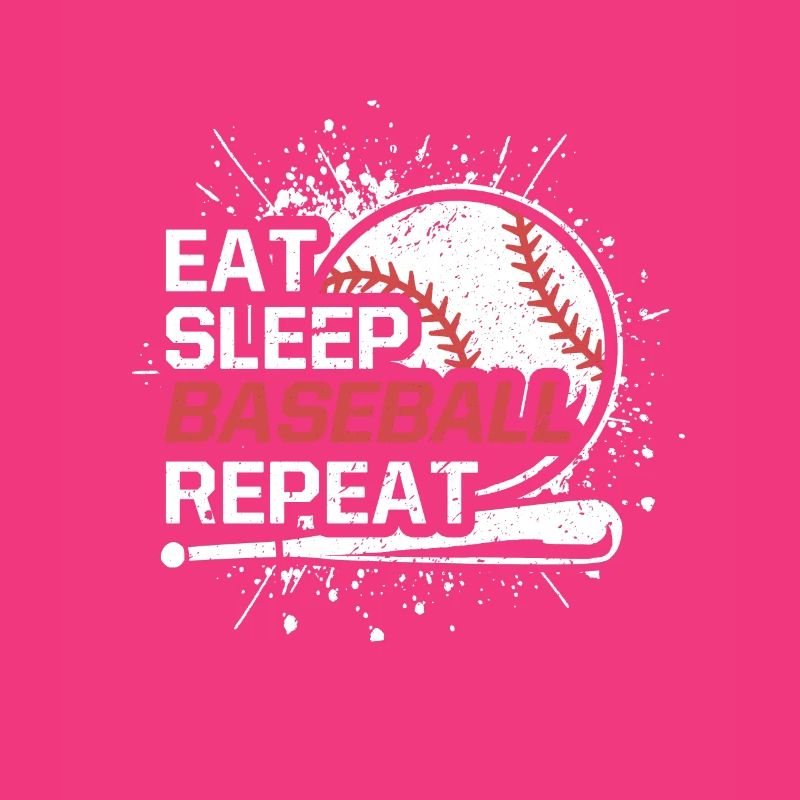 Mangez dormir Baseball Répéter Le lanceur de baseball