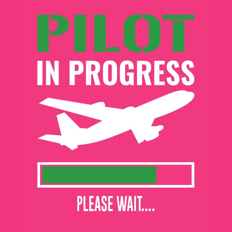 Flugzeug Pilot lusitger Spruch Geschenk cool