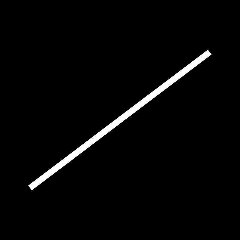 White line Diagonal