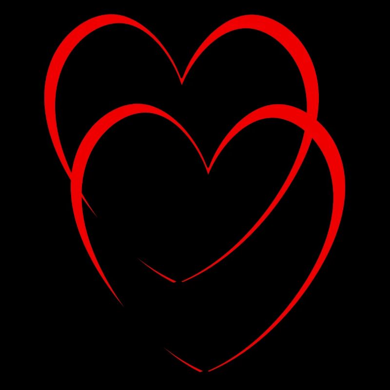Two Red Hearts