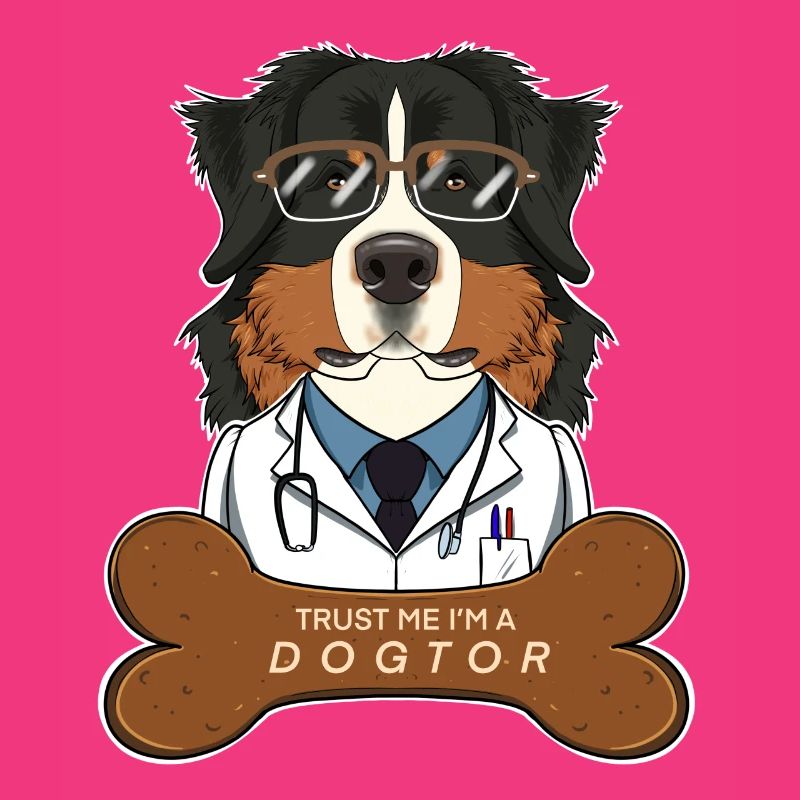 Veterinary Bernese Mountain Dog Trust Me Im A