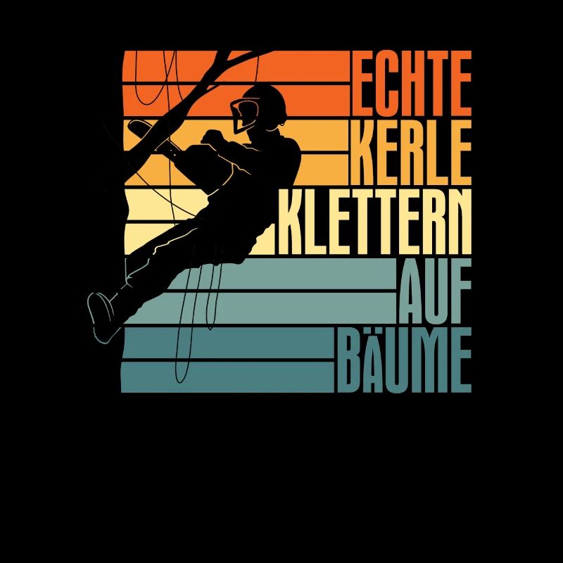 Baumklettern Baumpfleger Arborist Baumkletterer