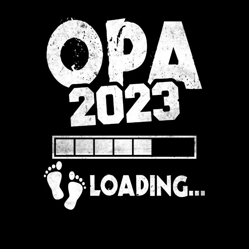 Werdender Opa 2023 Loading Nachwuchs Großvater
