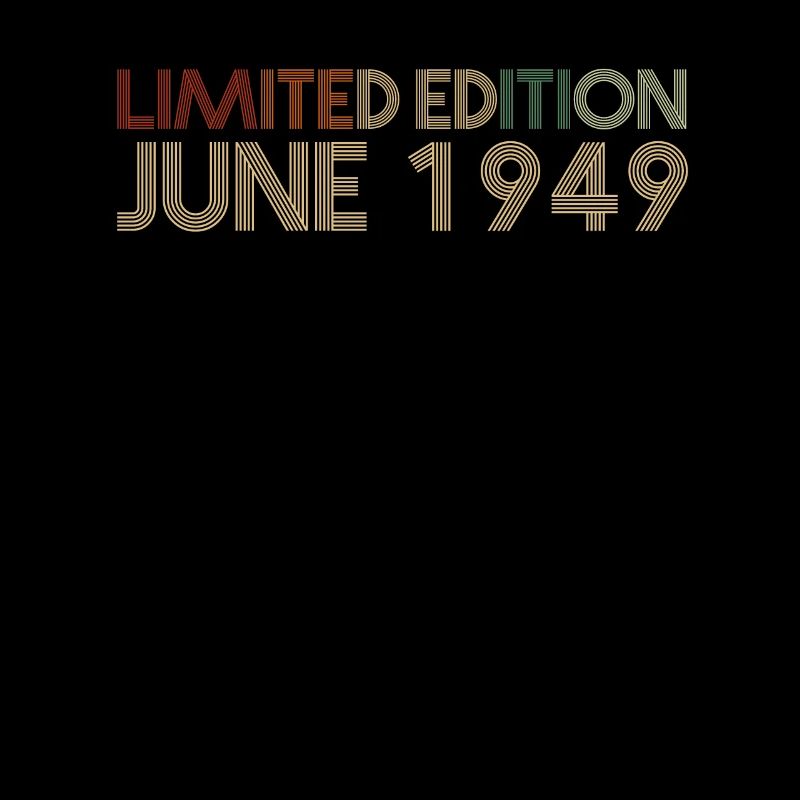 73rd birthday June born 1949 Gift idea