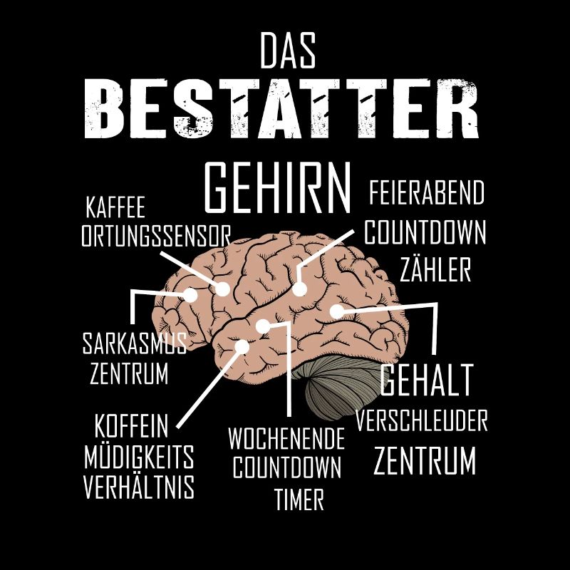 BESTATTER Spruch Beruf Sarkasmus Lustig Humor