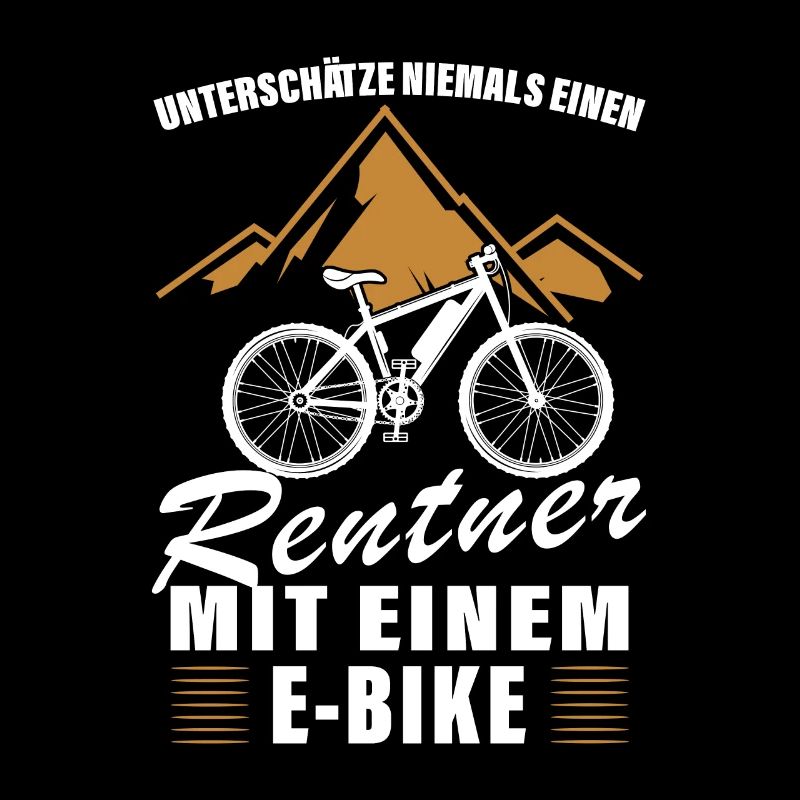 Unterschätze niemals einen Rentner mit einem EBike