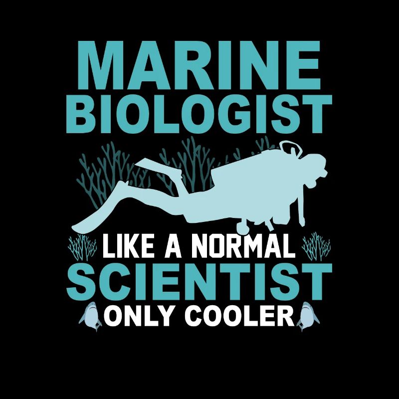 Biologiste marin comme un scientifique normal Ocean Stu