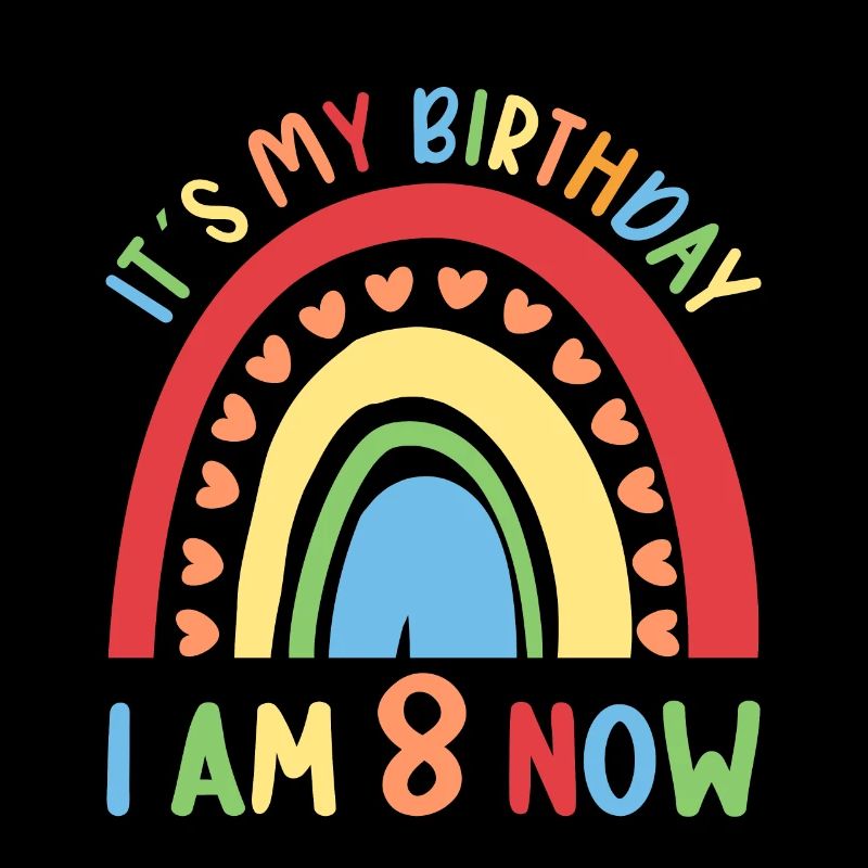8 ans Rainbow Rainbow 8ème anniversaire