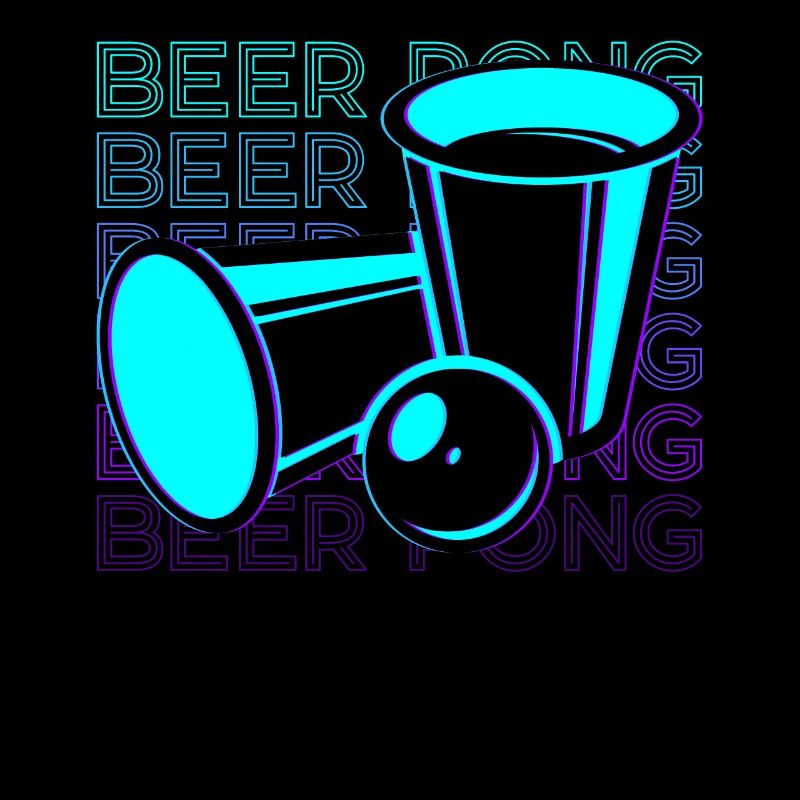 Beer Pong Retro Gift
