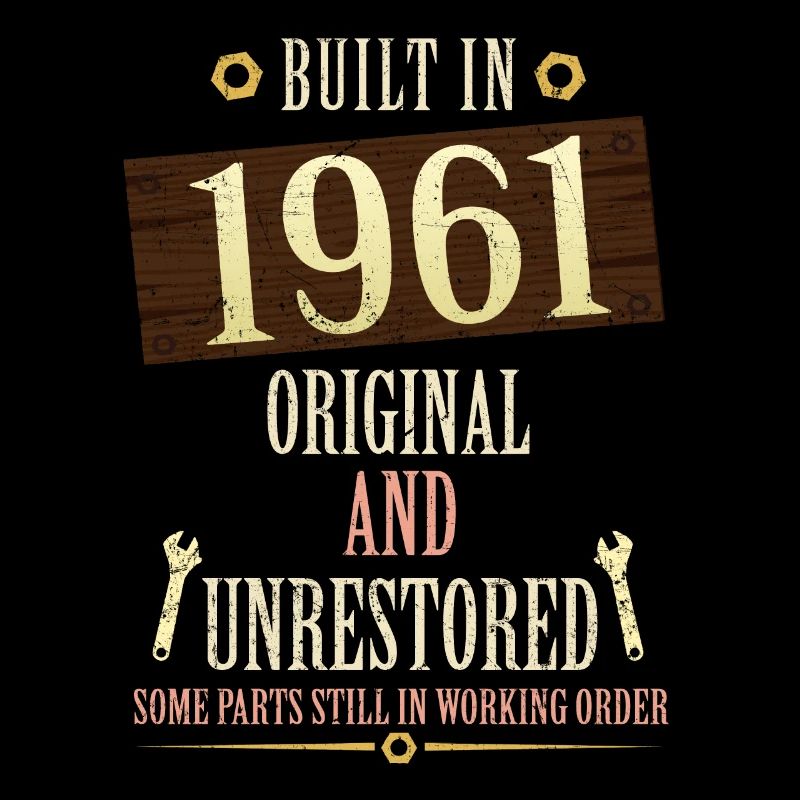 Construit dans l’original de 1961 et non restauré