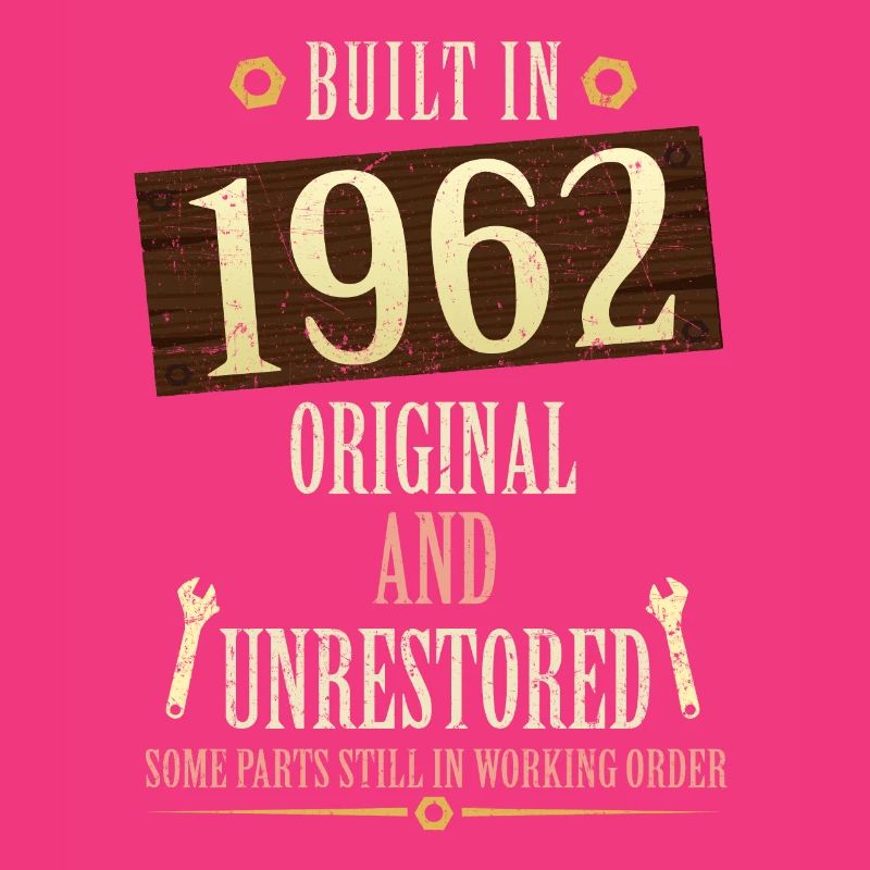 Construit dans l’original de 1962 et non restauré