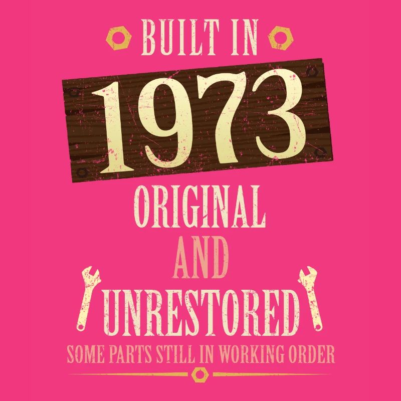 Construit dans l’original de 1973 et non restauré