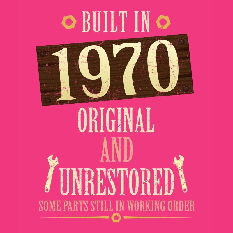Construit dans l’original de 1970 et non restauré
