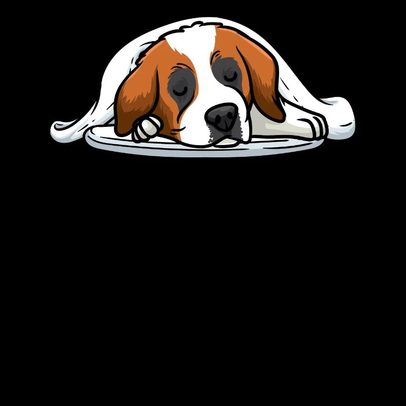 St. Bernard Sleeping Dog