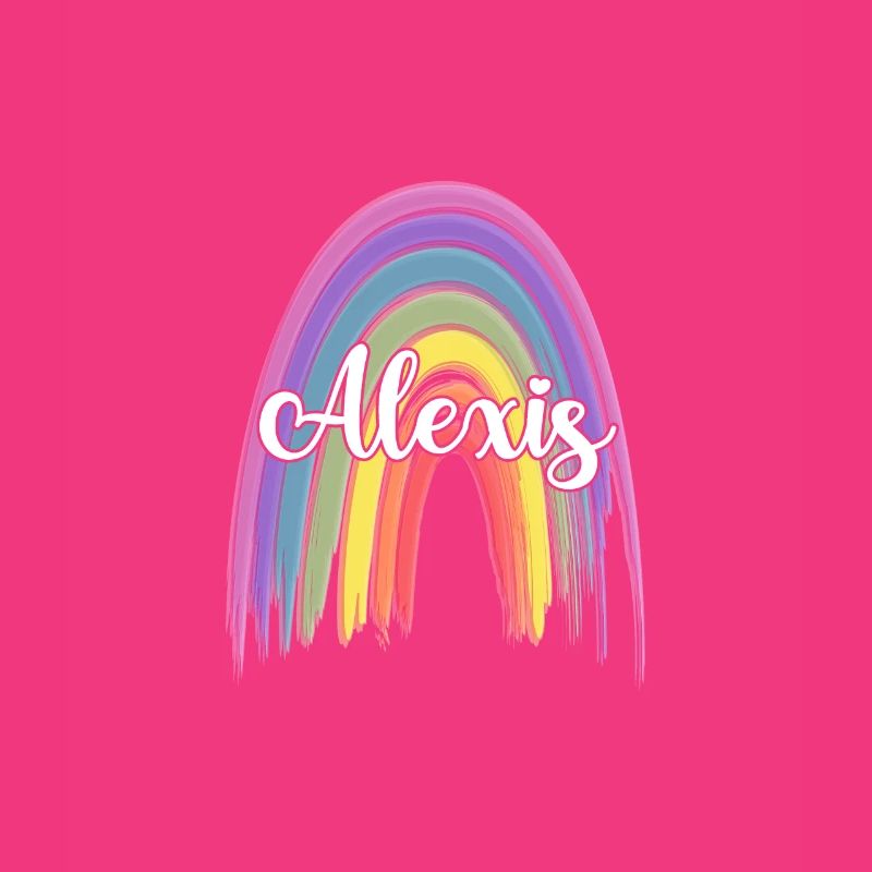 ALEXIS Rainbow Cursive