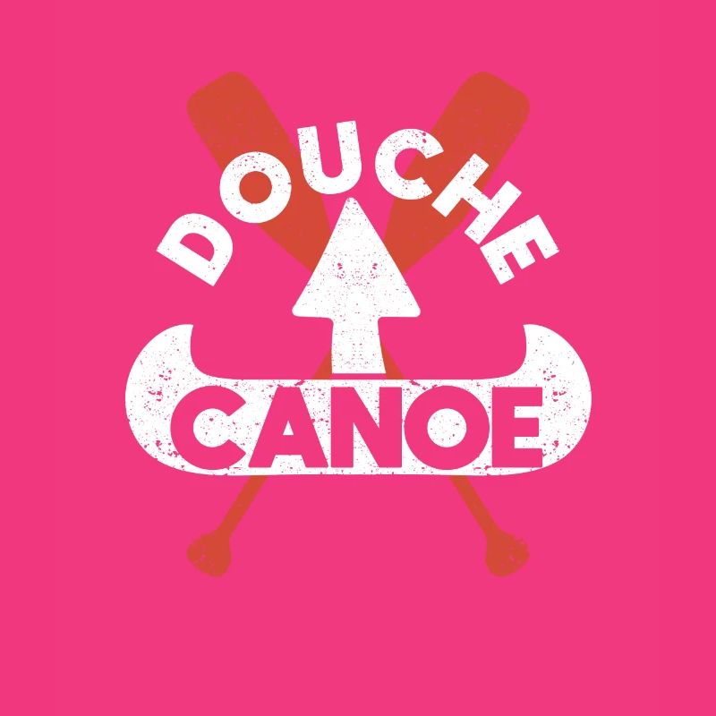 Flèche d’autodérision vers le haut Drôle de canoë