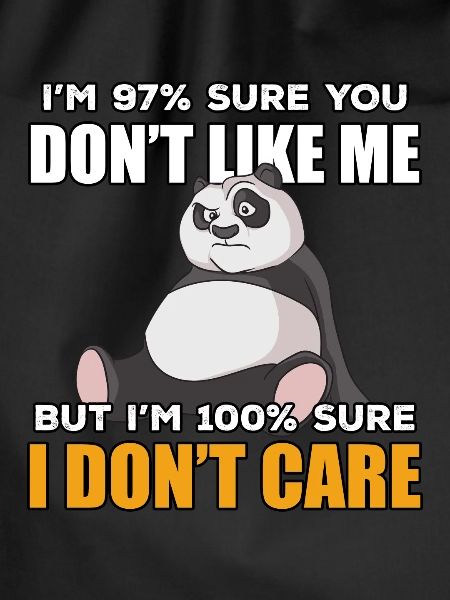 Funny panda gift idea