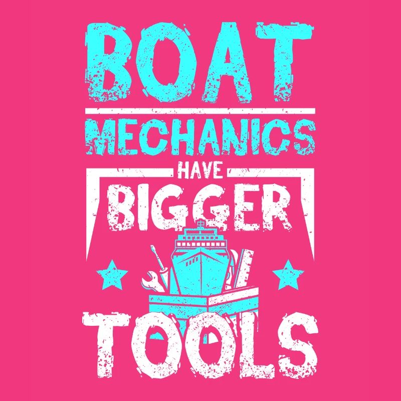 Boat mechanics have bigger tools