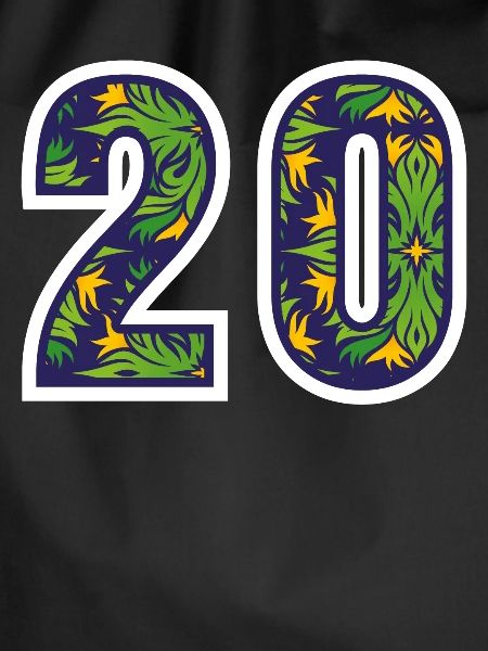20 Number Green
