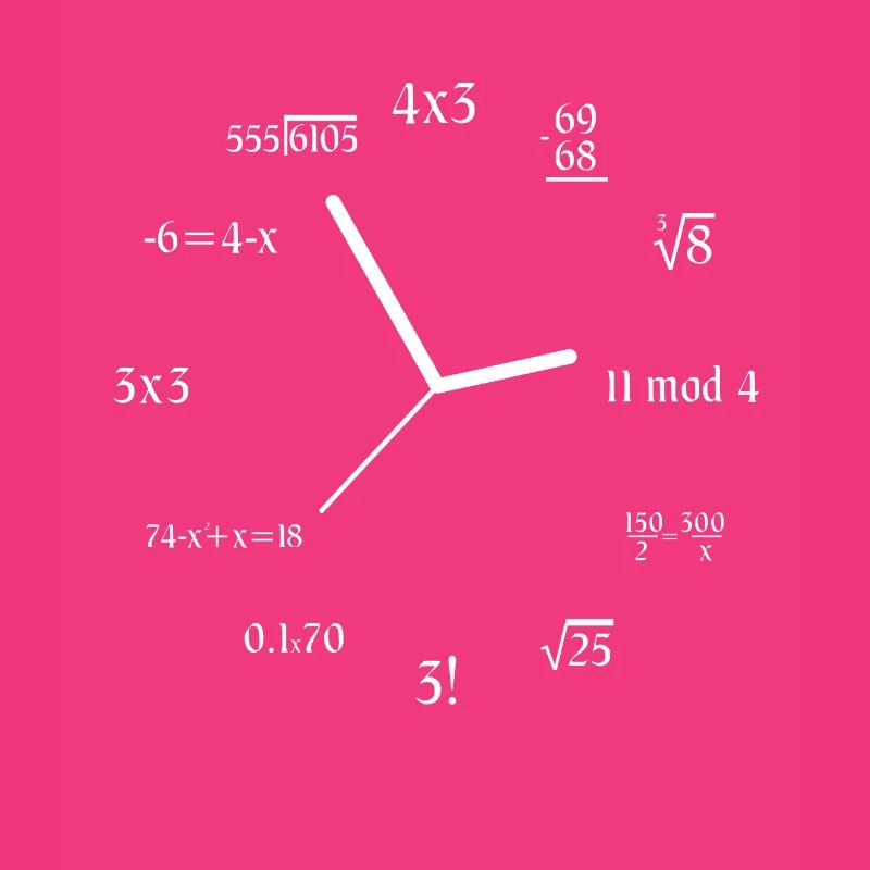 Formula Math Meme Math Equation Jokes Math Clock