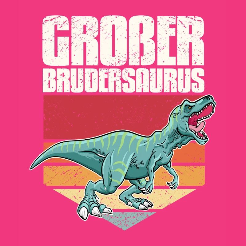 Großer Bruder Geschenk Brudersaurus T-Rex Dino