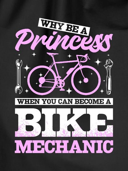 Princess bike mechanic