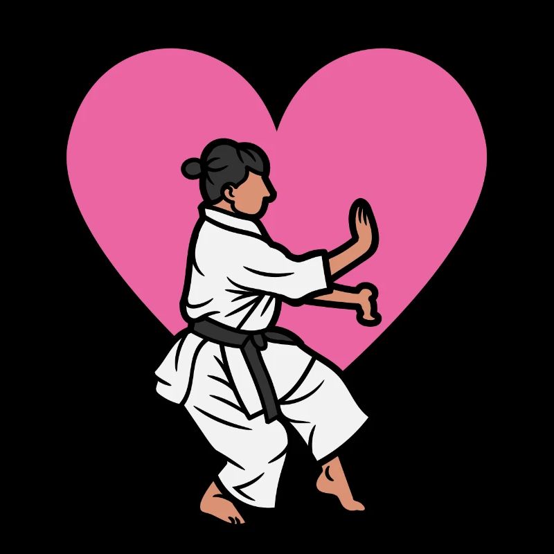 Karate Liebe - Karate Geschenkidee