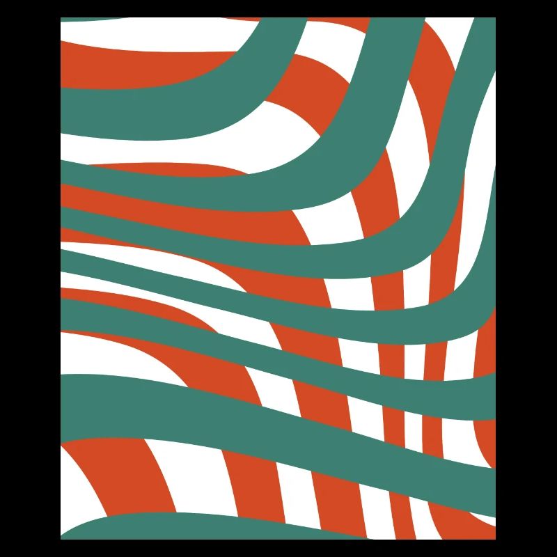 Gemischte gewellte Muster