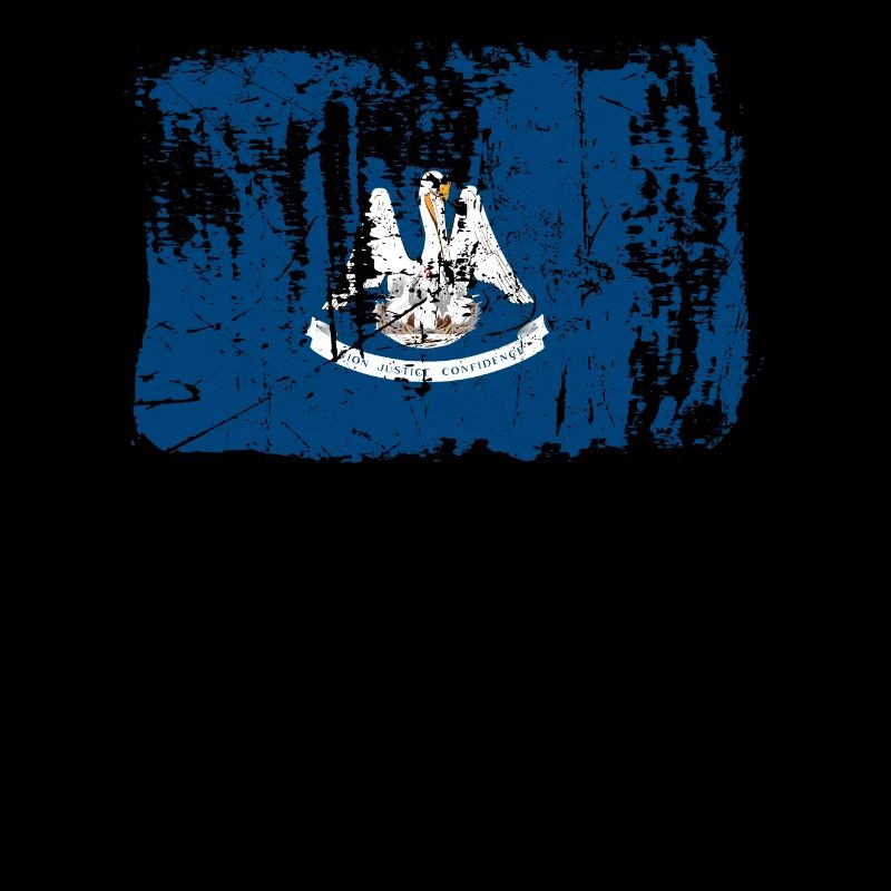 Dear louisiana Usa flags gift