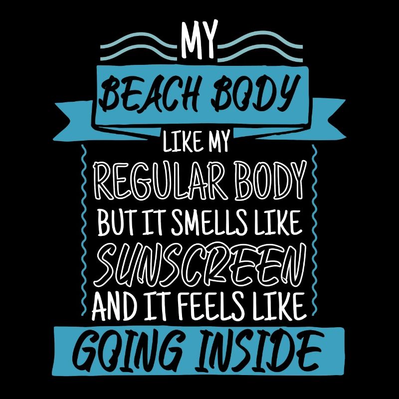 Body Sunscreen Humor