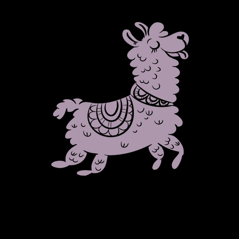 süßes Lama Alpaca