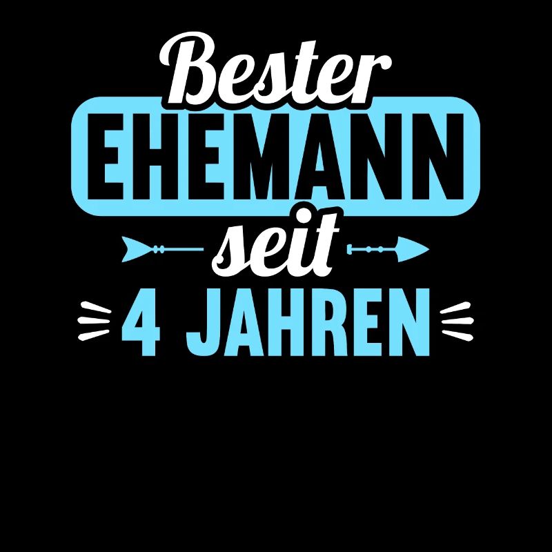 Beste Ehefrau Bester Ehemann seit 4 Jahren