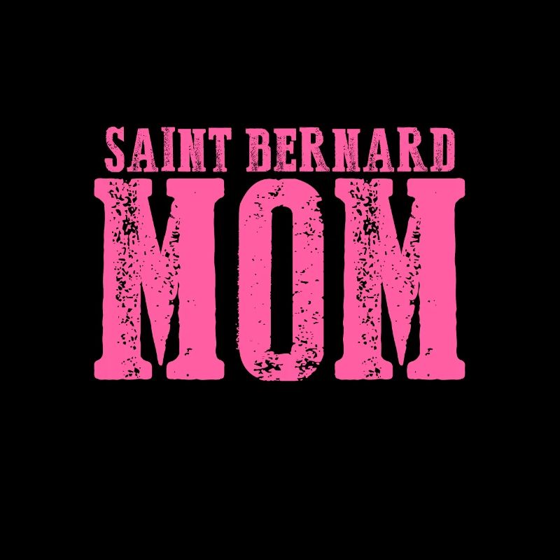 Saint Bernard Mom Dog