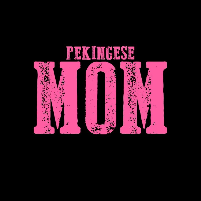 Pekingese mom Hund