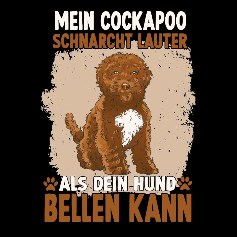 Cooles Pudel Hundehalter Motiv Cockapoo